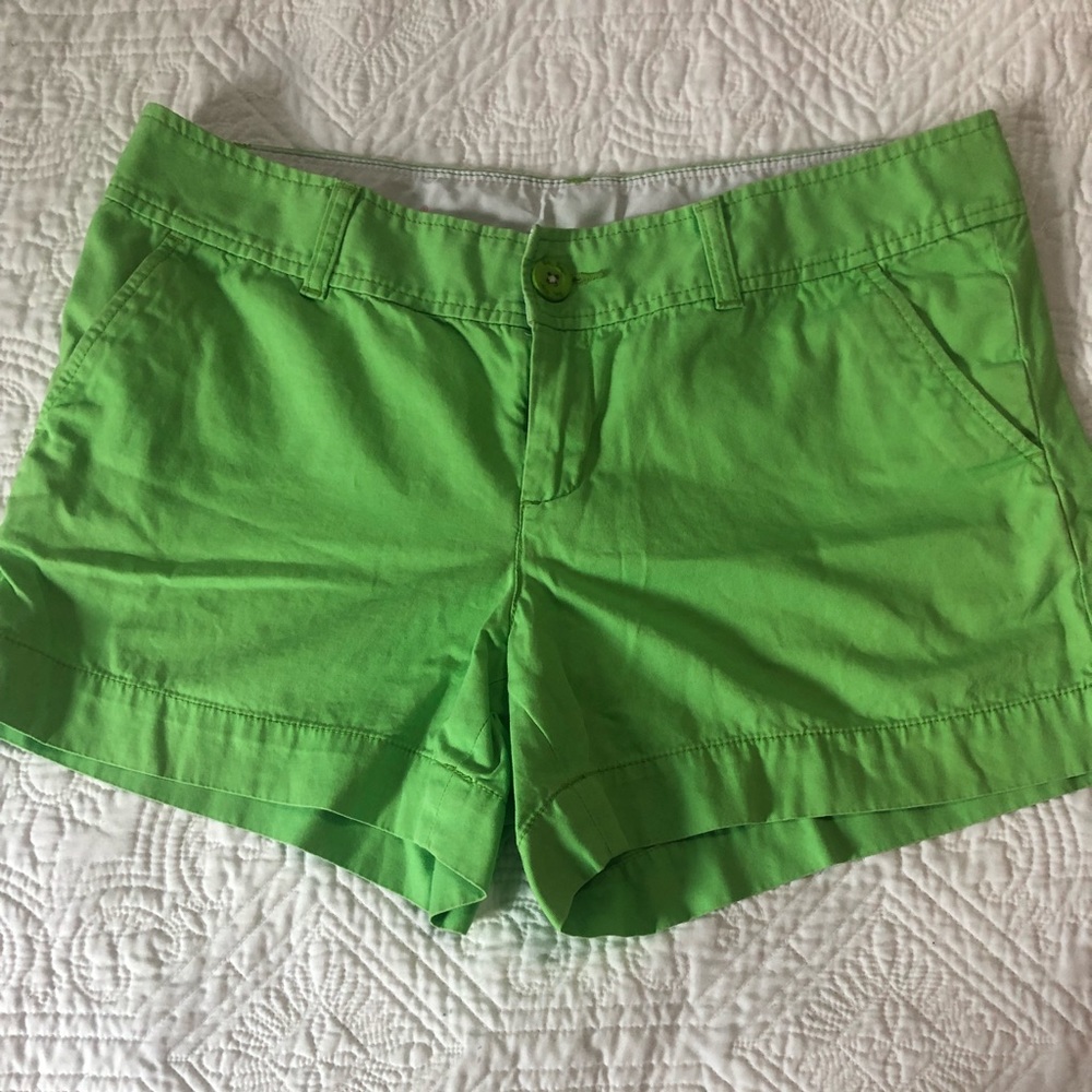 Lime Green Lilly Pulitzer Shorts